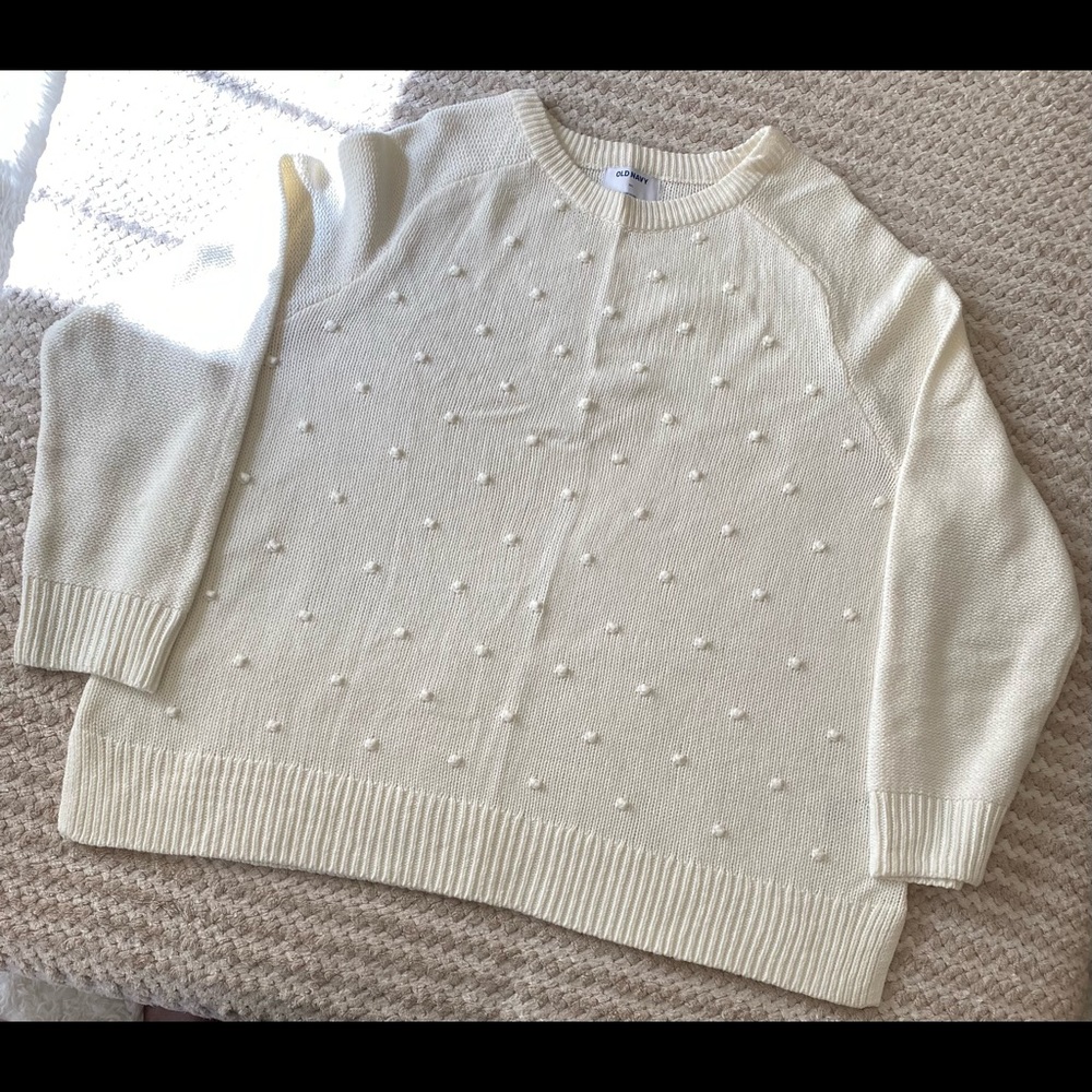 Old Navy Crew Neck Sweater - Ivory